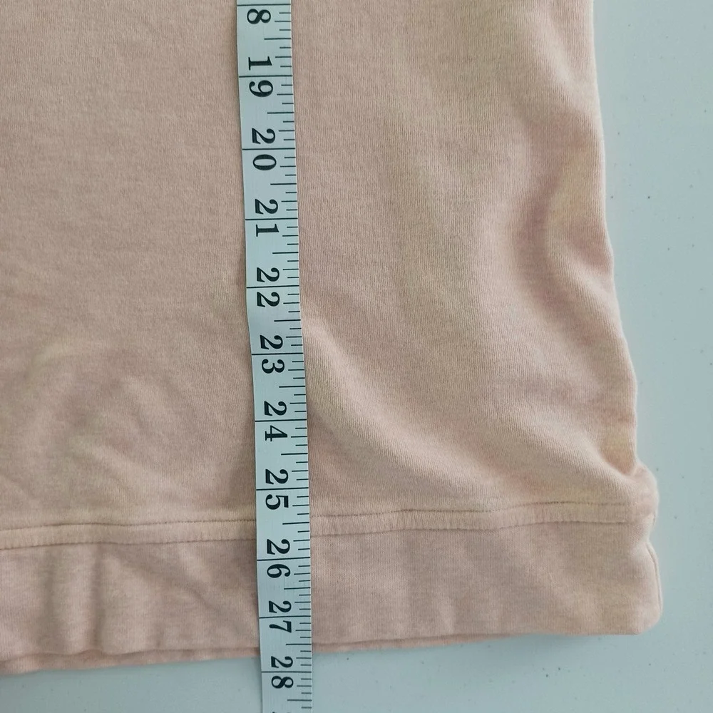 Peter‎ Millar Mens 2XL Peach Heathered Quarter Zip Pullover Knit Mock Neck